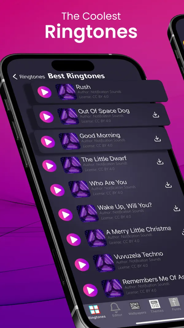 Ringtones screenshot 1